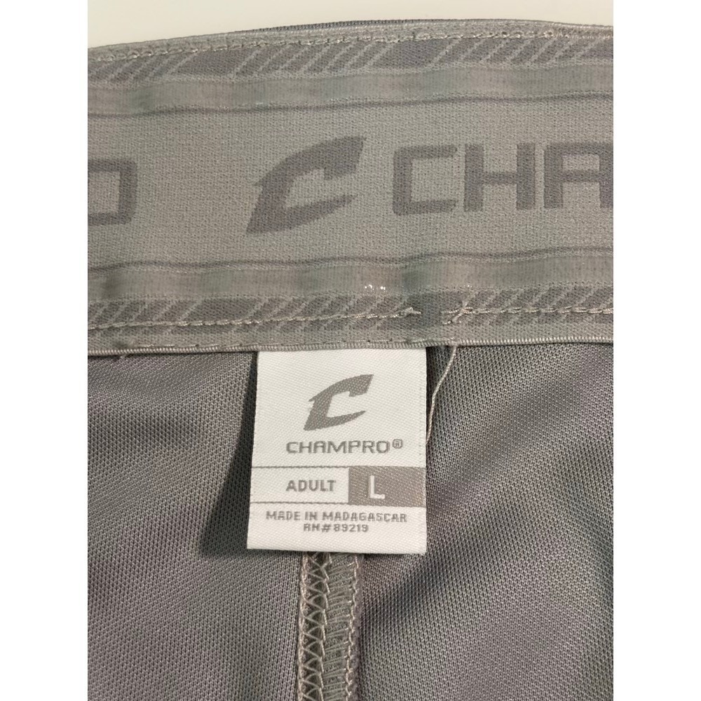 Champro Tapered Baseball Pants Adult Large Grey Triple Crown 2.0 Reinforced - Picture 4 of 11